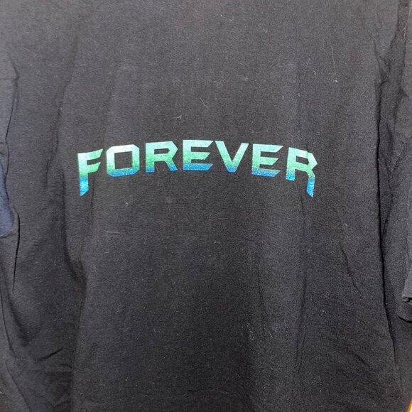 All Sport Vintage Mens Tee Shirt Size XL Black 1995 Batman Forever Two Sided - Picture 4 of 11